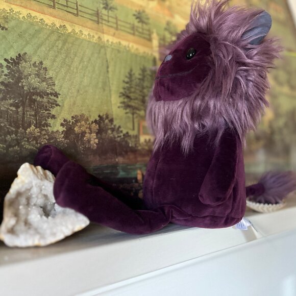Retired Gibbles Purple Monster Jellycat NWT - Picture 5 of 6